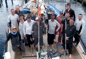 2010 M2HE Goldfinger Crew dockside photo copyright  John Curnow taken at  and featuring the  class