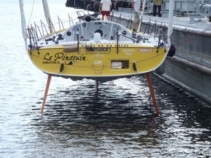 Sole US Entry in Velux 5 Oceans Race Takes Huge Step Forward In Round The World Campaign photo copyright Team Lazarus taken at  and featuring the  class
