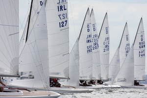 Cultra, Belfast Lough, from 22-25 July 2010 - Irish Dragon Championship 2010 photo copyright Fiona Brown http://www.fionabrown.com taken at  and featuring the  class