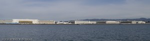The former Naval Air Station offers near perfect existing infrastructure and a deep water port, almost tailor made for an America&rsquo;s Cup  village in San Francisco photo copyright Erik Simonson/ h2oshots.com taken at  and featuring the  class