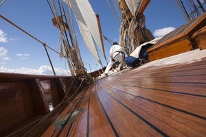 1904 built Camper and Nicholson Gaff Cutter - SY Merrymaid photo copyright Merrymaid http://www.merrymaid.sy taken at  and featuring the  class