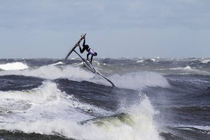 Horrocks treaked - KIA Cold Hawaii PWA World Cup, Denmark photo copyright  John Carter / PWA http://www.pwaworldtour.com taken at  and featuring the  class