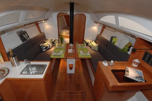 A40rc saloon photo copyright Newcastle Yachting www.newcastleyachting.com.au taken at  and featuring the  class