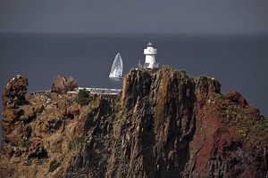 ALEGRE, sailing past Stromboliccio - Rolex Middle Sea Race 2010 photo copyright  Rolex/ Kurt Arrigo http://www.regattanews.com taken at  and featuring the  class