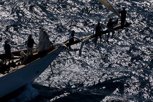 ALTAIR - GOELETTE AURIQUE - Les Voiles de Saint-Tropez photo copyright  Rolex / Carlo Borlenghi http://www.carloborlenghi.net taken at  and featuring the  class