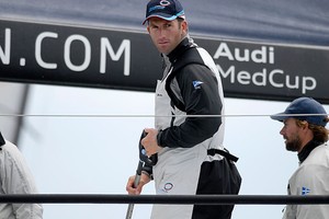 Team Origin's Ben Ainslie was the trial horse helmsman  for Team NZ in 2007 photo copyright  Rick Tomlinson www.rick-tomlinson.com taken at  and featuring the  class