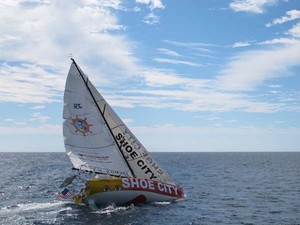 Abby setting off in Wild Eyes. photo William Bennett ASC and Ted Caloroso photo copyright SW taken at  and featuring the  class