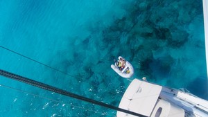 Anchored over the 'Bimini Road' photo copyright Ian & Andrea Treleaven taken at  and featuring the  class