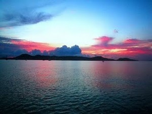 Arrival sunset.JPG photo copyright Rolf and Irene Fricke taken at  and featuring the  class