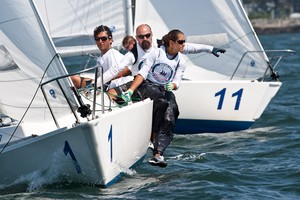 Bayview Yacht Club was the leader after eight races. Credit Amory Ross-New York Yacht Club photo copyright Amory Ross http://www.amoryross.com taken at  and featuring the  class