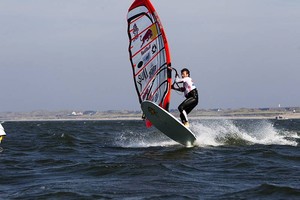 Bjorn fights the chop - PWA Colgate World Cup Sylt 2010 photo copyright  John Carter / PWA http://www.pwaworldtour.com taken at  and featuring the  class