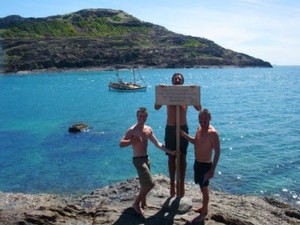 Bounty Boys reach the most northerly tip of Australia photo copyright SW taken at  and featuring the  class