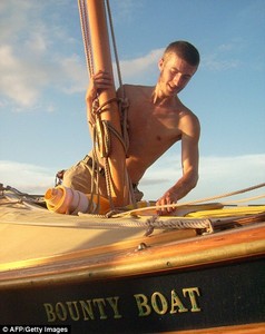 Bounty - Chris now a veteran after the seven week sail photo copyright SW taken at  and featuring the  class