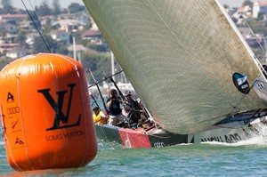 Team Origin race All4One on day two. Louis Vuitton Trophy 2010. Auckland, New Zealand. 10/3/2010 photo copyright Chris Cameron/ETNZ http://www.chriscameron.co.nz taken at  and featuring the  class