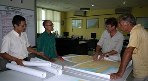 Cartography Office Kuching photo copyright Ley and Neil Langford taken at  and featuring the  class