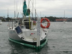 Cavalier35 in BoatSaver boat bag 02 photo copyright Henri Desmarais taken at  and featuring the  class