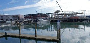 Facilities rebuild along side America’s cup team bases in Auckland - post 31st America&rsquo;s Cup - an investment by the City. photo copyright SW taken at  and featuring the  class