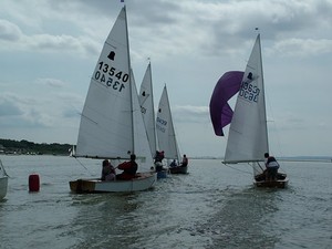 West Kirby Sailing Club's GP14 fleet photo copyright West Kirby Sailing Club taken at  and featuring the  class