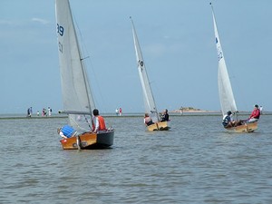 West Kirby Sailing Club's GP14 fleet photo copyright West Kirby Sailing Club taken at  and featuring the  class