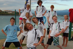 George Gautrey of Muratai leads the Kiwi Haka photo copyright Brian Haybittle taken at  and featuring the  class
