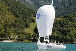 Women&rsquo;s Trentino Match Race day 3 photo copyright Piero Spagnolli http://www.teamlab.ch/sail/AVLL/News.aspx taken at  and featuring the  class