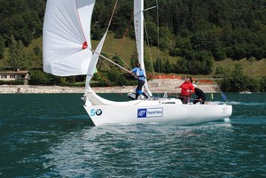 Women&rsquo;s Trentino Match Race day 3 photo copyright Piero Spagnolli http://www.teamlab.ch/sail/AVLL/News.aspx taken at  and featuring the  class