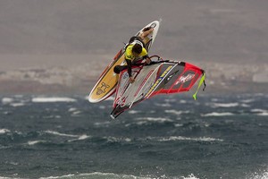 Daida tweaked out - PWA Pozo Izquierdo photo copyright  John Carter / PWA http://www.pwaworldtour.com taken at  and featuring the  class