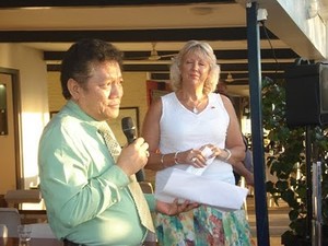Darwin to Dili launch by Dr Gil Alves, Timor Leste&rsquo;s Minister for Tourism photo copyright SW taken at  and featuring the  class