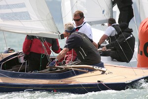 Seafire Rounds The Mark - Dragon UK South Coast Championship 2010 photo copyright Fiona Brown http://www.fionabrown.com taken at  and featuring the  class