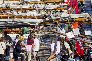 Early morning dockside ambiance - Les Voiles de Saint-Tropez photo copyright  Rolex / Carlo Borlenghi http://www.carloborlenghi.net taken at  and featuring the  class