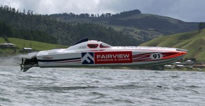 Fairview Windows and Doors flies at the 2009 Whitianga Festival of Speed photo copyright Cathy Vercoe LuvMyBoat.com http://www.luvmyboat.com taken at  and featuring the  class