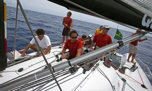 Farr 40 Worlds 2010 - onboard Nerone photo copyright  Rolex/Daniel Forster http://www.regattanews.com taken at  and featuring the  class
