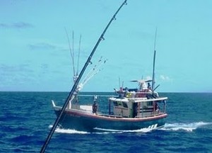 Fishermen, but can you ever be sure.JPG photo copyright Rolf and Irene Fricke taken at  and featuring the  class