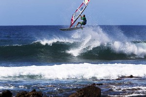 Flo Jung ripping - PWA Cabo Verde photo copyright  John Carter / PWA http://www.pwaworldtour.com taken at  and featuring the  class