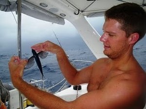 Flying fish - very dark skin.JPG photo copyright Rolf and Irene Fricke taken at  and featuring the  class