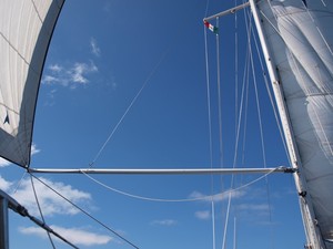 Forespar whisker pole photo copyright SY Velella taken at  and featuring the  class