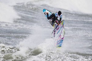 Golitto gets rad - KIA Cold Hawaii PWA World Cup, Denmark photo copyright  John Carter / PWA http://www.pwaworldtour.com taken at  and featuring the  class