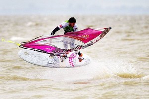 Gollito Estredo - Surf World Cup Podersdorf photo copyright  John Carter / PWA http://www.pwaworldtour.com taken at  and featuring the  class