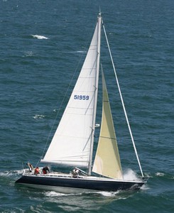Grand Soliel 46 with an inner forestay photo copyright SW taken at  and featuring the  class