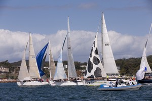 SAILING - Sail Port Stephens 2010 - 13/04/10 
ph. Andrea Francolini
START LINE photo copyright  Andrea Francolini Photography http://www.afrancolini.com/ taken at  and featuring the  class