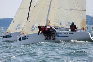 Melges 24 North Americans, Day one. photo copyright Fiona Brown http://www.fionabrown.com taken at  and featuring the  class