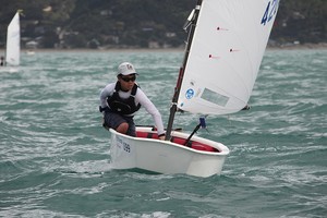 Jayvee Buchanan - 2010 NZ Optimist Nationals - Whitianga photo copyright  Will Calver - Ocean Photography http://www.oceanphotography.co.nz/ taken at  and featuring the  class