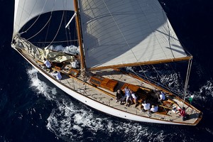 IRINA VII - COTRE MARCONI - Les Voiles de Saint-Tropez photo copyright  Rolex / Carlo Borlenghi http://www.carloborlenghi.net taken at  and featuring the  class