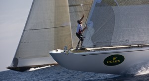 J-Class yachts, RANGER and VELSHEDA - Maxi Yacht Rolex Cup photo copyright  Rolex / Carlo Borlenghi http://www.carloborlenghi.net taken at  and featuring the  class