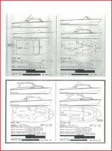 Hi-Fi Trailer Cabin Cruiser Runabouts (2 pics and GA drawings) photo copyright SW taken at  and featuring the  class