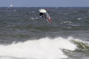 Jamie Hancock push loop - KIA Cold Hawaii PWA World Cup, Denmark photo copyright  John Carter / PWA http://www.pwaworldtour.com taken at  and featuring the  class