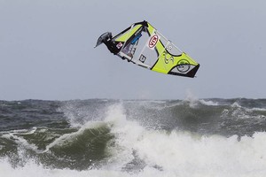 Kenneth Danielson push loop - KIA Cold Hawaii PWA World Cup, Denmark photo copyright  John Carter / PWA http://www.pwaworldtour.com taken at  and featuring the  class