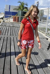 Laura Dekker arrives Sint Maarten photo copyright  SW taken at  and featuring the  class