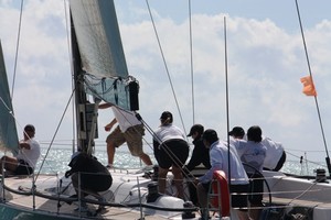 MMABRW10 Tyler Lewis in among the action on Ocean Affinity photo copyright Tracey Johnstone taken at  and featuring the  class