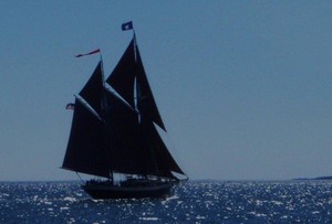 Maine Schooner under full sail photo copyright David and Heather Churcher taken at  and featuring the  class
